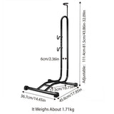 Bicycle Bags: Mountain Bicycle Stand Parking Rack L Shaped Frame Bike Display Maintenance Tool