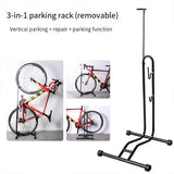 Bicycle Bags: Mountain Bicycle Stand Parking Rack L Shaped Frame Bike Display Maintenance Tool