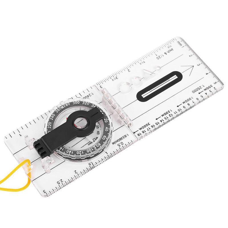 Camping Appliances: Baseplate Pocket Compass Military Orienteering Hiking Camping Maps Lensatic Army