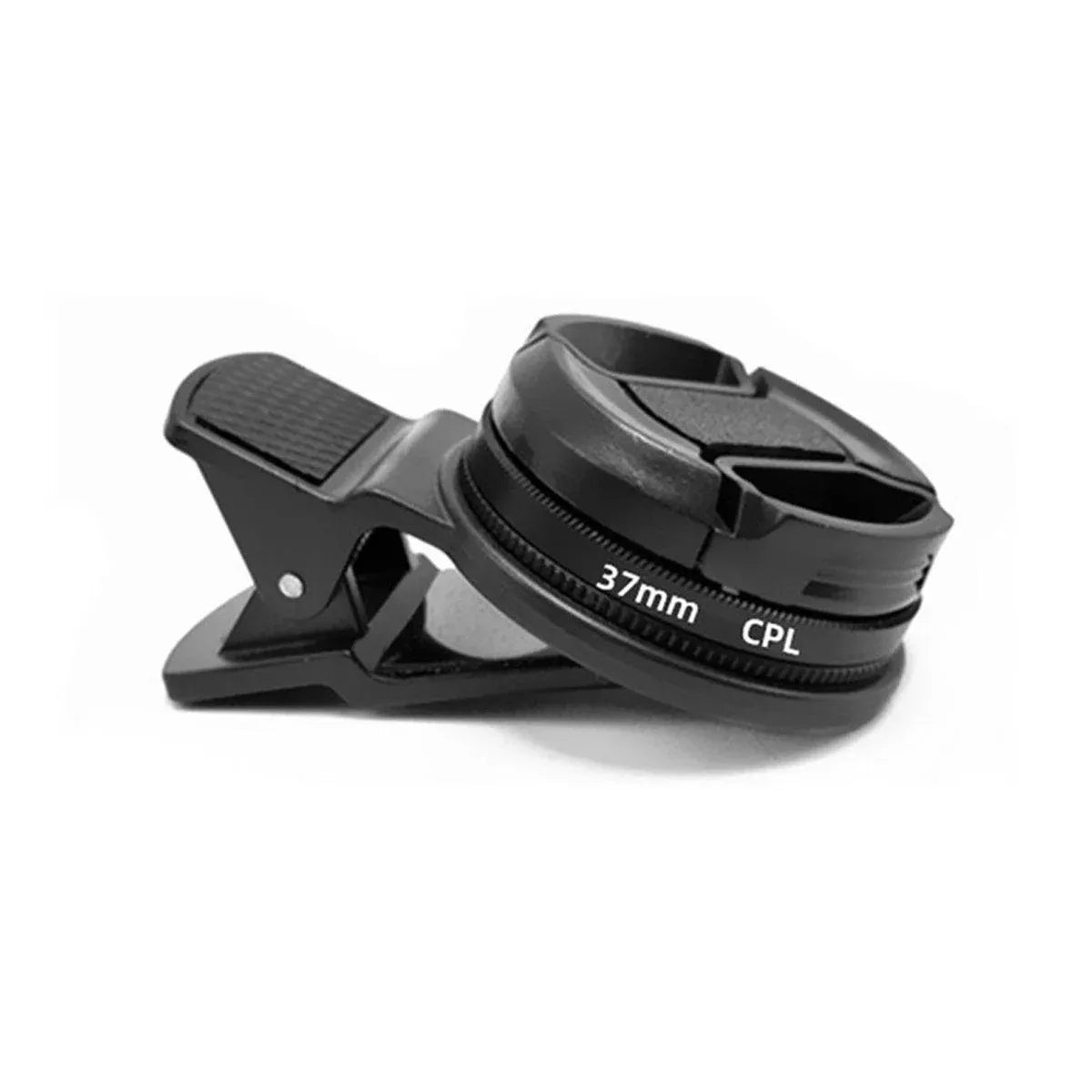 Black 37 mm Clip-On CPL Camera Filter Set - 2 Pieces