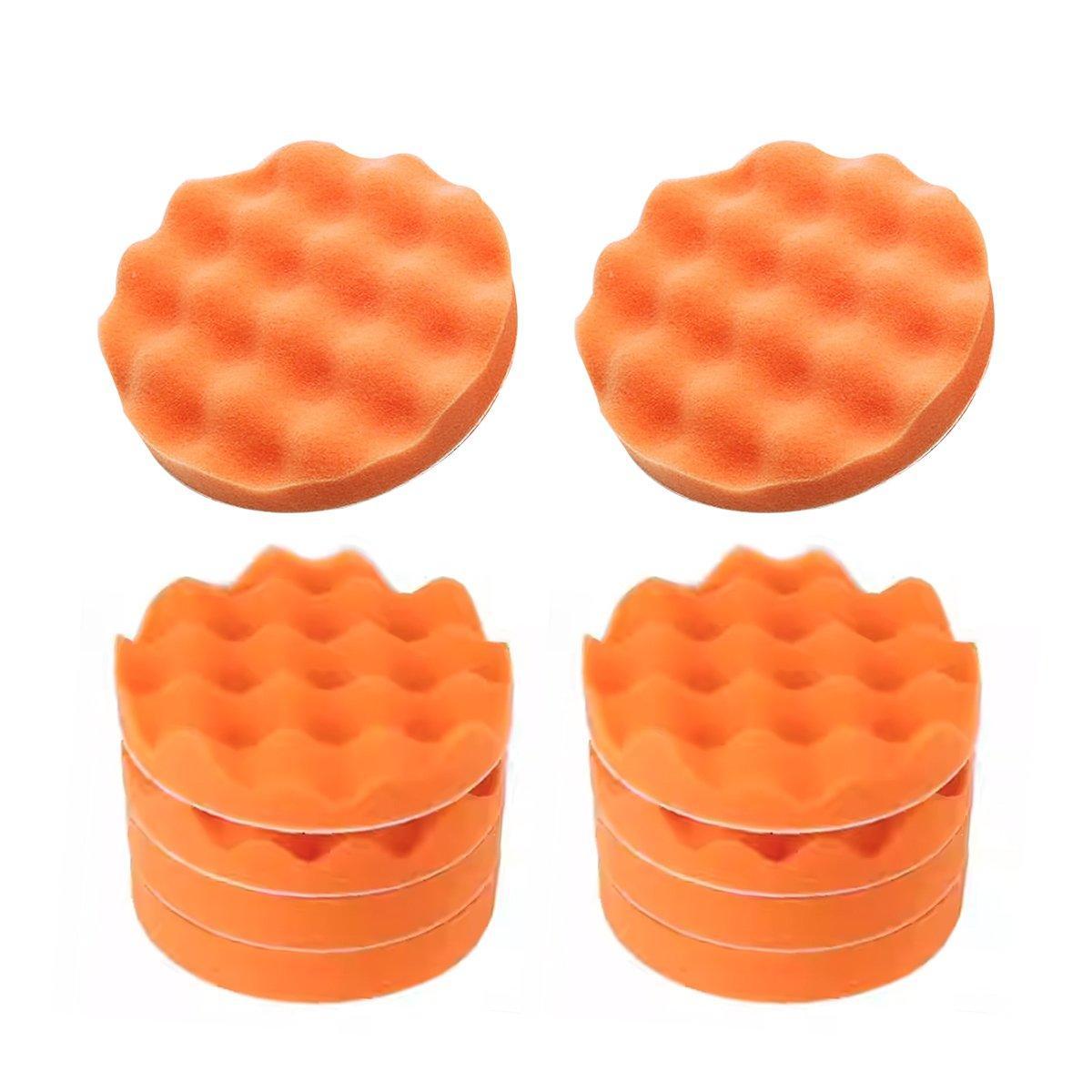 Power & Electrical Supplies: 10x 150mm Sponge Polishing Pads 6Inch Waxing Buffing Set for Car Polisher Buffer