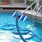 Pool Sweeps & Vacuums: Heavy Duty Flexible Pool Vacuum Head with Wheels for 38mm Hose