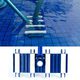 Pool Sweeps & Vacuums: Heavy Duty Flexible Pool Vacuum Head with Wheels for 38mm Hose