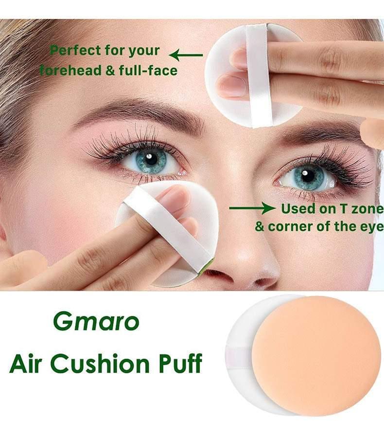 Makeup Organisation & Storage: Air Cushion Puff Powder Foundation Makeup Cosmetic Sponge BB CC Cream Face - Navy