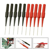 Measuring Tools & Sensors: 4PCS Multimeter Testing Lead Fluke Extention Back Probes Sharp Needles Micro Pins