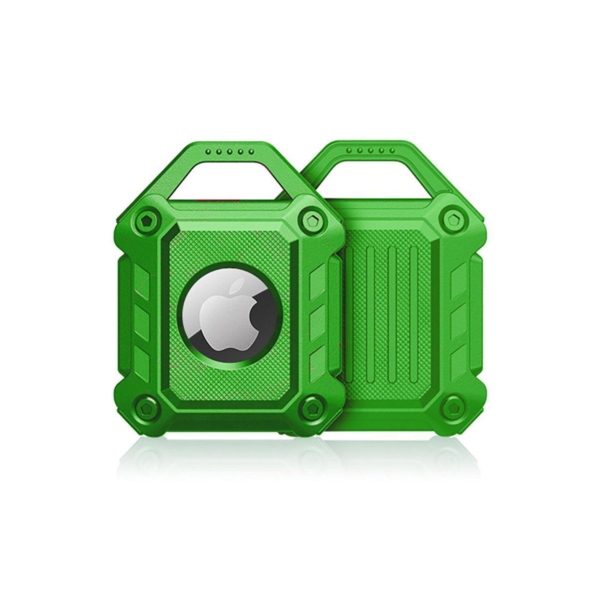 Cases & Skins: Waterproof Apple AirTag Protective Case TPU Cover Air Tag Tracker Loop Holder - White