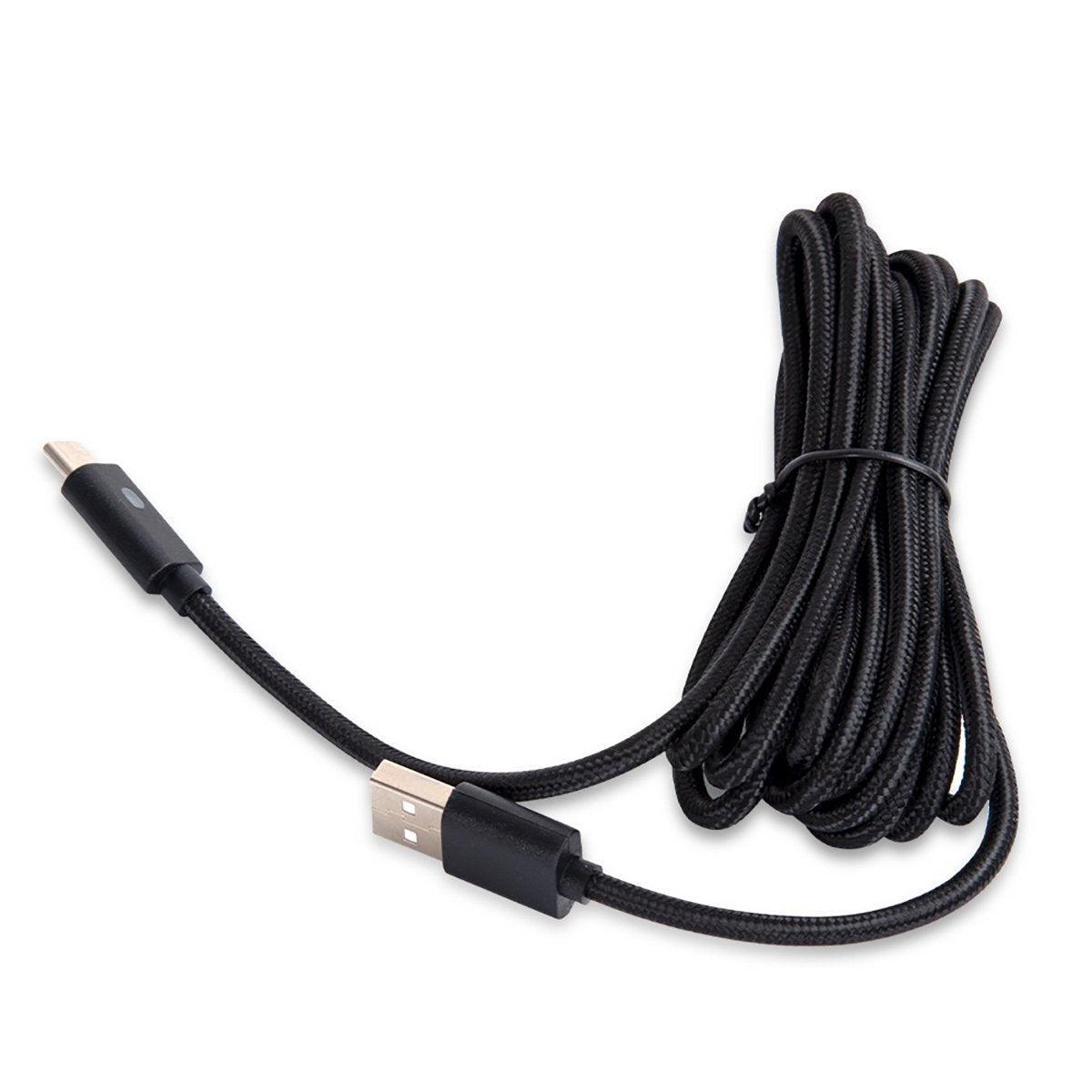 Mouse & Accessories: For PS5 Controller 3M USB Type-C Braided Fast Charging Cable for PS5 NS PRO