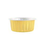 100Pcs Cake Tools Pudding Cake Aluminum Foil Baking Cups Cupcake Cup with Lids - 100pcs-Blue