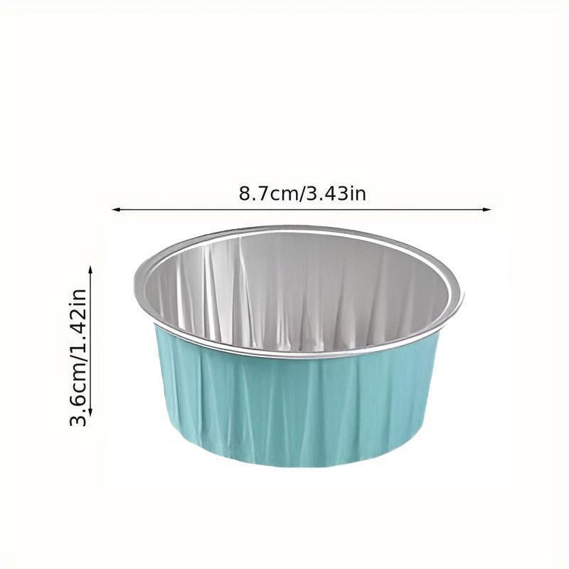 Power & Electrical Supplies: 100Pcs Cake Tools Pudding Cake Aluminum Foil Baking Cups Cupcake Cup with Lids - 100pcs-Cow