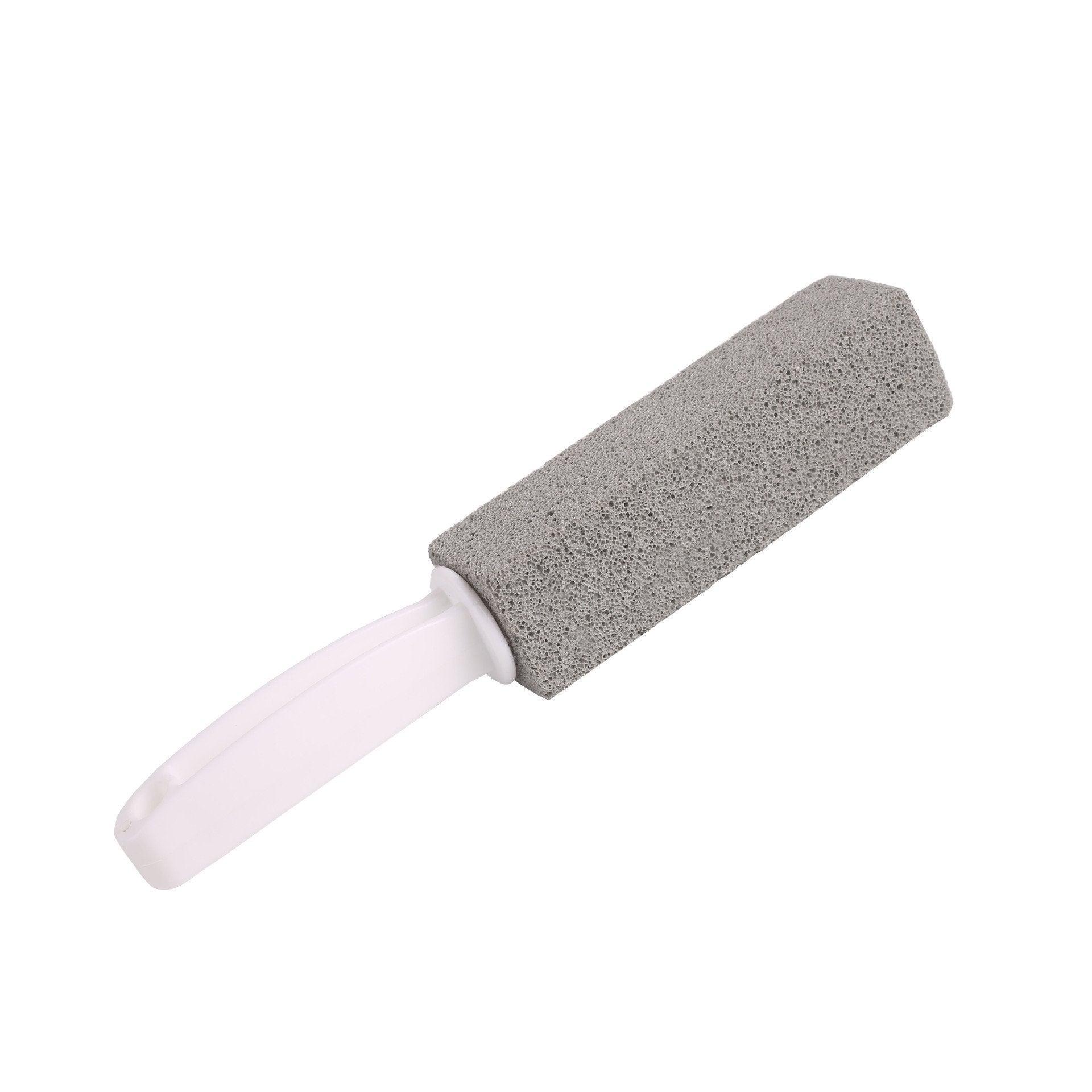 Toilet Brushes & Holders: Pumice Stone Wand Tile Cleaning Stains Brush Cleaner Tool Toilet Bowl Bathtub