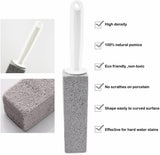 Toilet Brushes & Holders: Pumice Stone Wand Tile Cleaning Stains Brush Cleaner Tool Toilet Bowl Bathtub