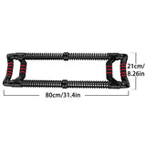 Gym Equipment & Accessories: Arm Trainer Pull Press Bar 100kg Resistance Chest Abdomen Home Fitness Equipment