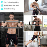 Gym Equipment & Accessories: Arm Trainer Pull Press Bar 100kg Resistance Chest Abdomen Home Fitness Equipment