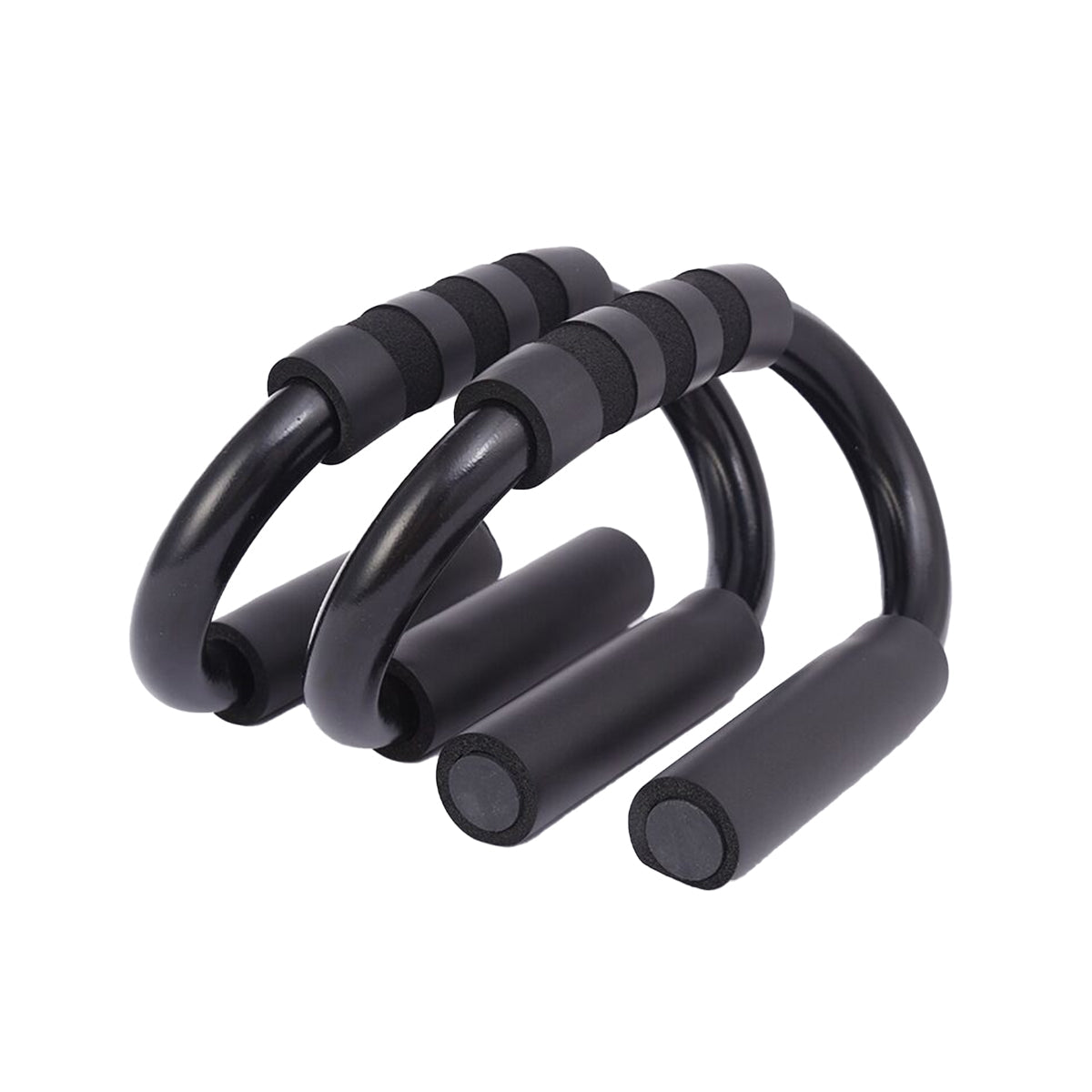 Gym Equipment & Accessories: Push Up Bar Stand S Shape Home Workout Arm Chest Trainer Indoor Fitness Tool