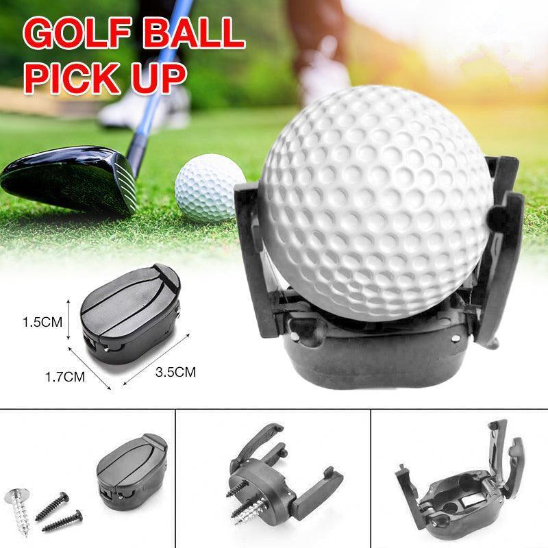 Golf Accessories: U Golf Ball Pick Up Tool Retriever Putt Retriever Back Saver For Putter Grip