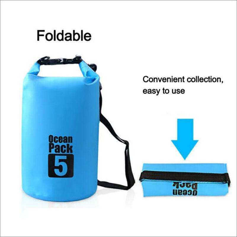 Outdoor Chairs: Orange Waterproof Bag Dry Sack Fishing Camping Canoeing Outdoor Sport 2/5/10/15/20/30 L - 20L