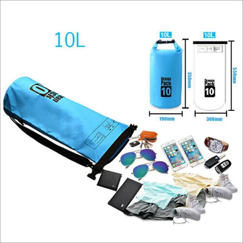 Outdoor Chairs: Orange Waterproof Bag Dry Sack Fishing Camping Canoeing Outdoor Sport 2/5/10/15/20/30 L - 20L