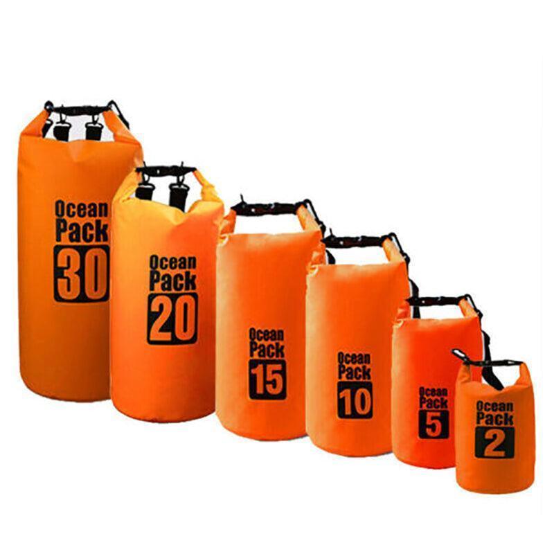 Outdoor Chairs: Orange Waterproof Bag Dry Sack Fishing Camping Canoeing Outdoor Sport 2/5/10/15/20/30 L - 5L