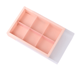 10PCS Cake Box with Transparent Lids Gift Packaging Boxes for Moon Cakes Cookie - Red