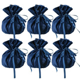 6PCS Velvet Cloth Drawstring Bags Gift Bag Jewelry Ring Pouch Earring Favor - Mixed Colour-6PCS
