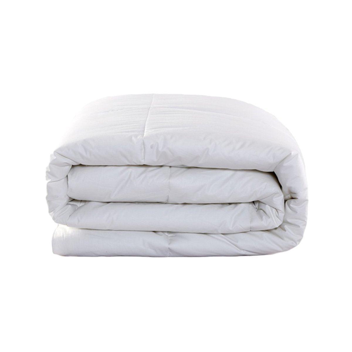 Luxury Hotel Quilt Core – Soft Microfiber Down Alternative Comforter for All Seasons - 210x210cm-Brushed