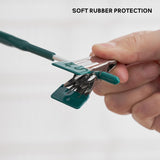 10pcs Home Wardrobe Pant Rack Hanging Trouser Organizer Clothes Hanger - White