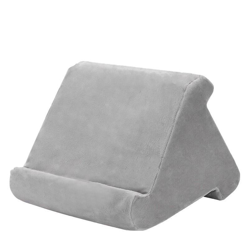 Laptop Stands: Tablet Pillow Stands For iPad Book Reader Holder Rest Laps Reading Cushion - Blue