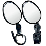2pcs Bike Rear View Mirrors Adjustable Mountain Bike Handlebar Mirrors Cycling