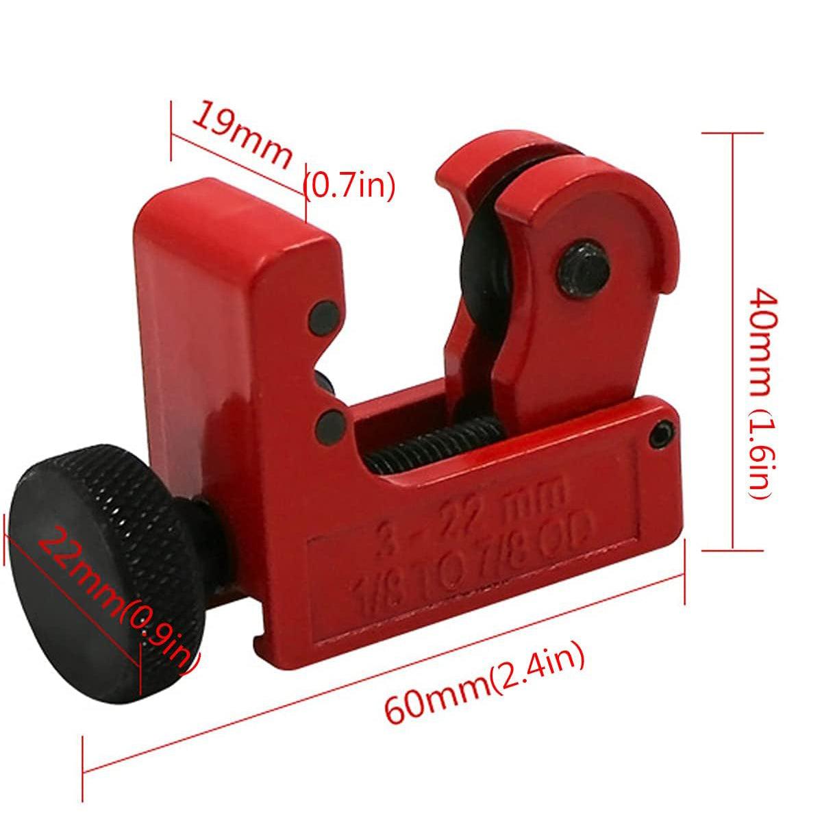 Cutters: Mini Refrigeration Copper Tube Pipe Cutter 3mm-22mm Fule Line Brake Tubing