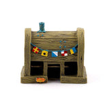 Pet Grooming Supplies: For Alien Spongebob Pineapple House Hole Fish Tank Decoration Aquarium Ornament - Plankton House