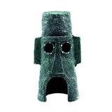 Pet Grooming Supplies: For Alien Spongebob Pineapple House Hole Fish Tank Decoration Aquarium Ornament - Plankton House