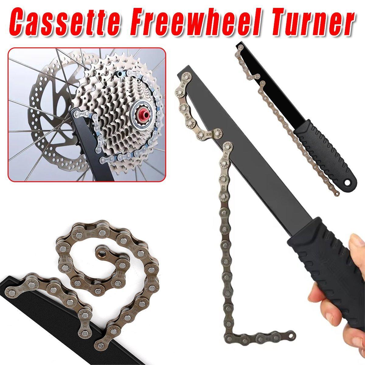 Bicycle Parts: Bicycle Cassette Flywheel Removal Tool Special Wrench for Repair Maintenance
