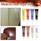 Sofa Accessories: dvanced Leather Repair Gel Kit Filler for Sofa Auto Interior and Scratch Restoration - Cherry