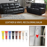 Sofa Accessories: dvanced Leather Repair Gel Kit Filler for Sofa Auto Interior and Scratch Restoration - Cherry