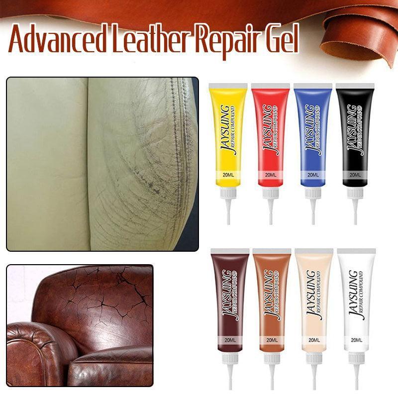 Sofa Accessories: dvanced Leather Repair Gel Kit Filler for Sofa Auto Interior and Scratch Restoration - Maple