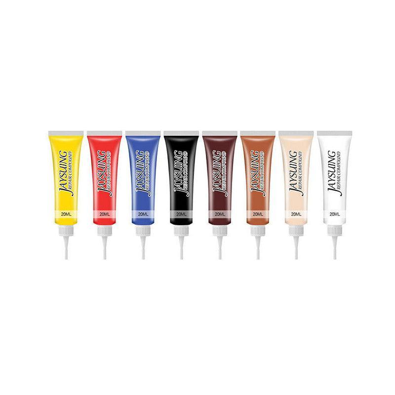 Sofa Accessories: dvanced Leather Repair Gel Kit Filler for Sofa Auto Interior and Scratch Restoration - Maple