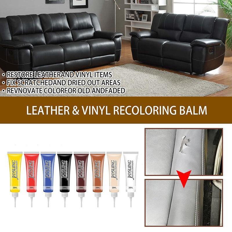 Sofa Accessories: dvanced Leather Repair Gel Kit Filler for Sofa Auto Interior and Scratch Restoration - Maple