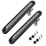 2X 15 Led Tail Light Trailer Truck Caravan Ute Light Reverse Bar Ultra-Slim Lamp
