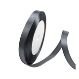 10mm Width Satin Hair Ribbon Wedding Party Decoration Gift Banquet 5m - Coffee