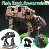 Aquarium Decor: Aquascape Car Theme Fish Tank Ornament Decoration Resin Aquarium Landscape Decor