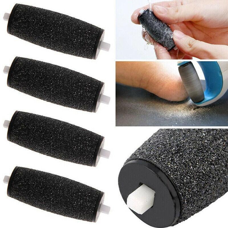 Foot Care: 4PCS Extra Coarse Roller Heads for Electric Foot File Callus Remover Refill