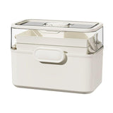 First Aid Kits: Large Capacity 3 Layer Medicine Box Family Medical Storage Case First Aid Supply