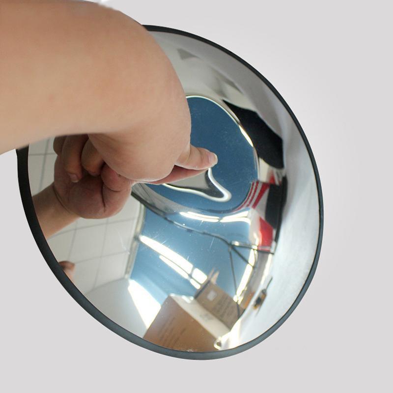 30cm Round Convex Mirror Blind Spot Traffic Driveway Shop Junction Use