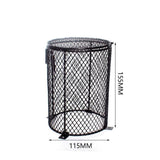 Pet Grooming Supplies: Round Reptile Heat Lamp Light Bulb Mesh Cage Protector  Enclosure 11.5X15.5Cm Au