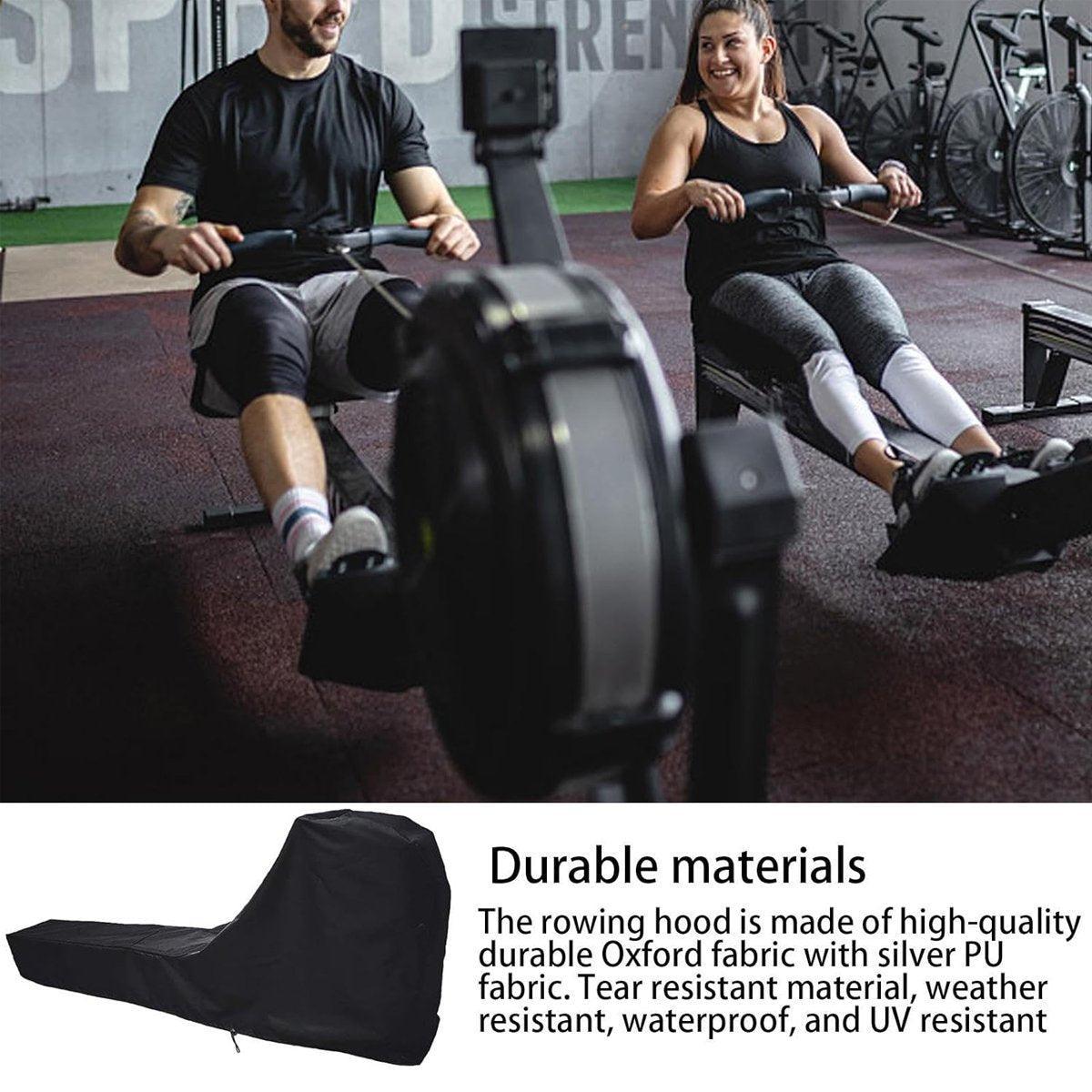 Gym Equipment & Accessories: Waterproof Rowing Machine Cover Dustproof Protective Cover for Rowing Machines