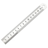 1/2 Pack Double-Sided Stainless Steel Precision Ruler (10cm, 15cm, 20cm) - 15cm *1 PCS