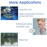 Aquarium Filters & Pumps: Seafood Fish Tank Seawater Hydrometer Salinometer Salinity Tester for Aquarium