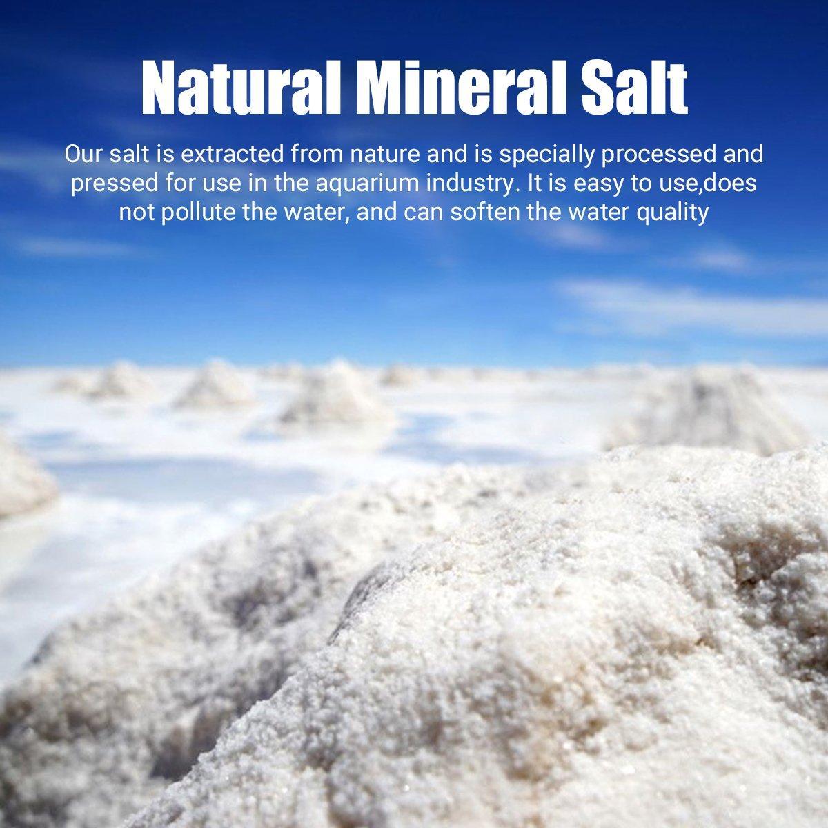 Aquarium Filters & Pumps: Aquarium Sea Salt Water Treatment Universal Powder For Fish Tank Purification - Red