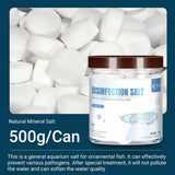 Aquarium Filters & Pumps: Aquarium Sea Salt Water Treatment Universal Powder For Fish Tank Purification - Yellow