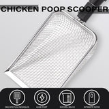 2pcs Long Handle Pet Litter Scoop Climbing Chicken Beach Scoop for Cats Dogs